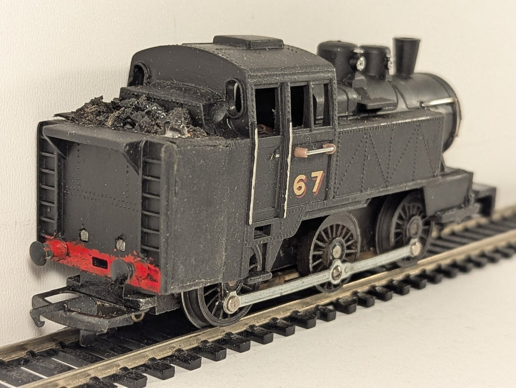 Kitbuilt OO Gauge 0-6-0 Tank Locomotive Steam Locomotive 67 Black