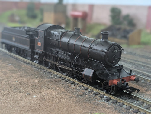 Bachmann OO Gauge 31-828 BR 43XX Mogul 5370 Lined Black Early Crest Boxed