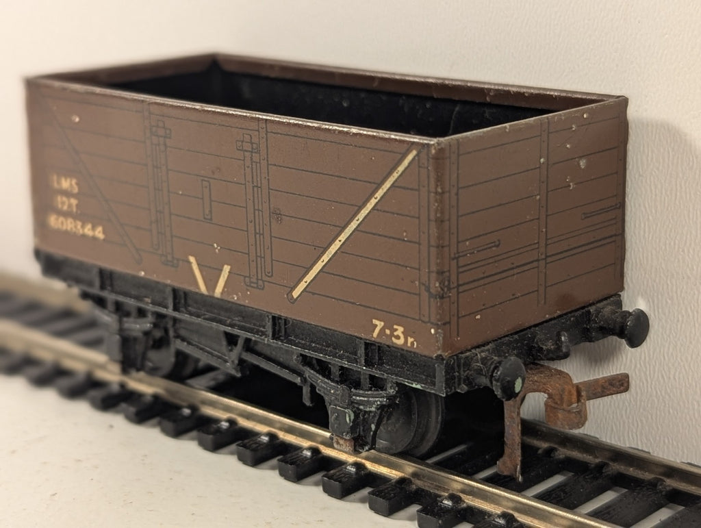 Hornby Dublo OO Gauge LMS 12T 5-Plank Open Wagon 608344