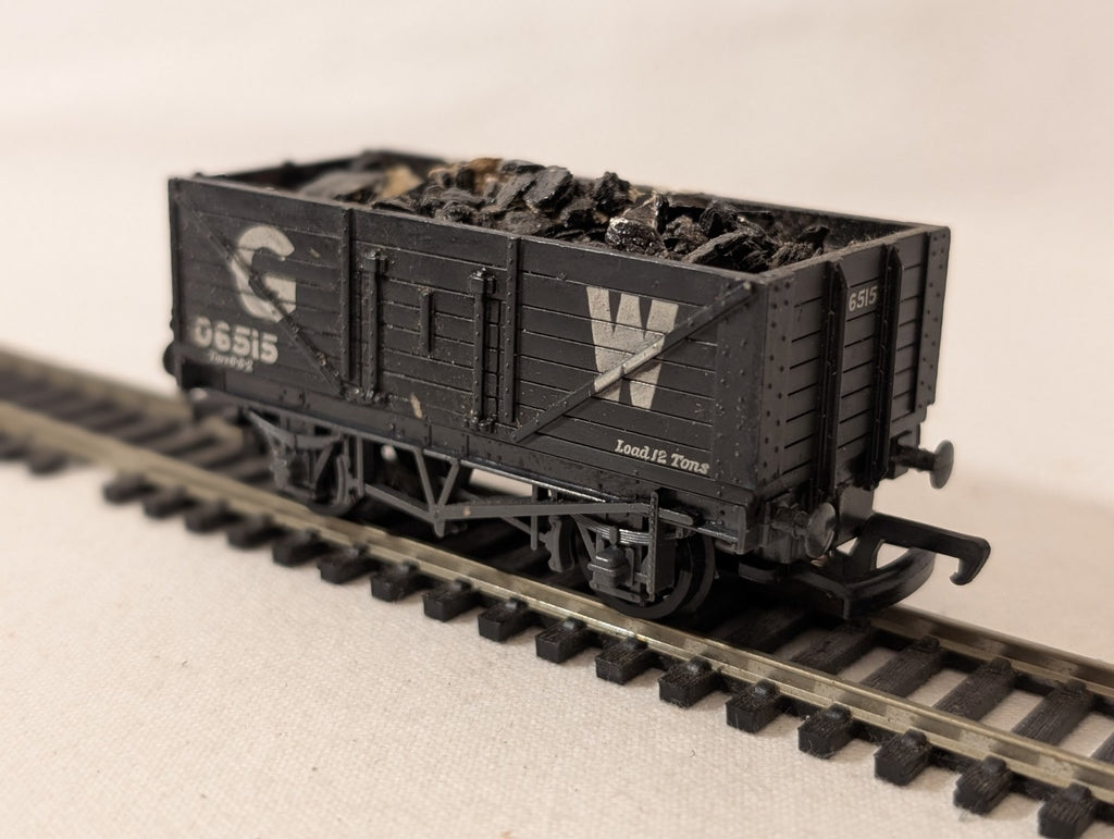 Dapol OO Gauge 7-Plank Open Wagon – GWR Grey – No. 06515