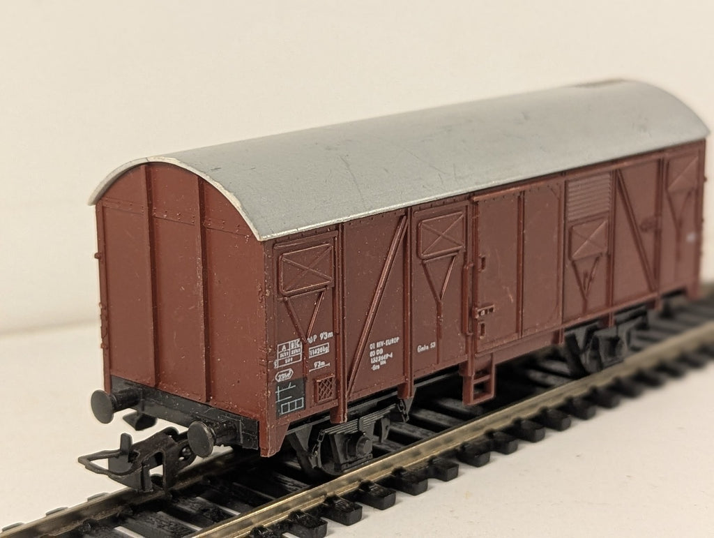 Roco HO Gauge DB Gmhs 53 Covered Van 1522649-4 DB Brown
