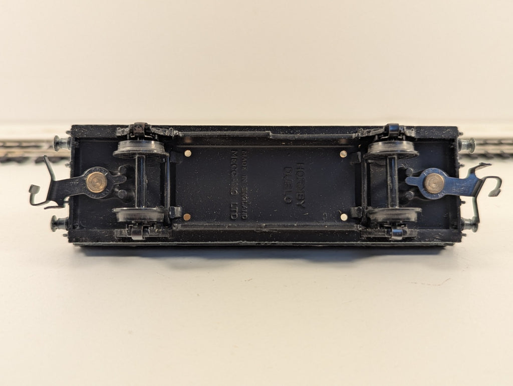 Hornby Dublo 4615 OO Gauge BR Grey Double Bolster Wagon with Timber Load - Boxed