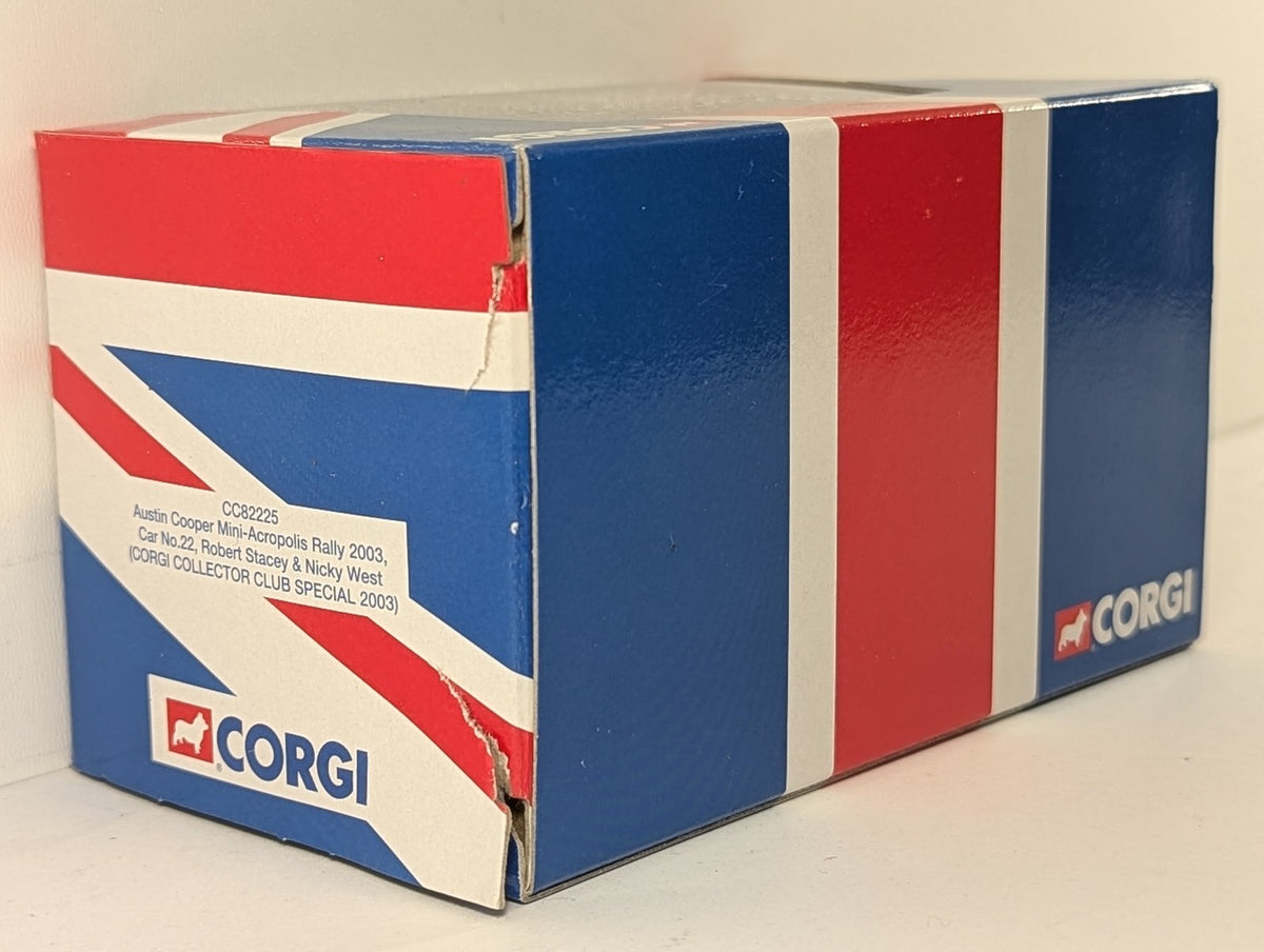 Corgi 1:36 Austin Cooper Mini - Acropolis Rally 2003, Car No.22