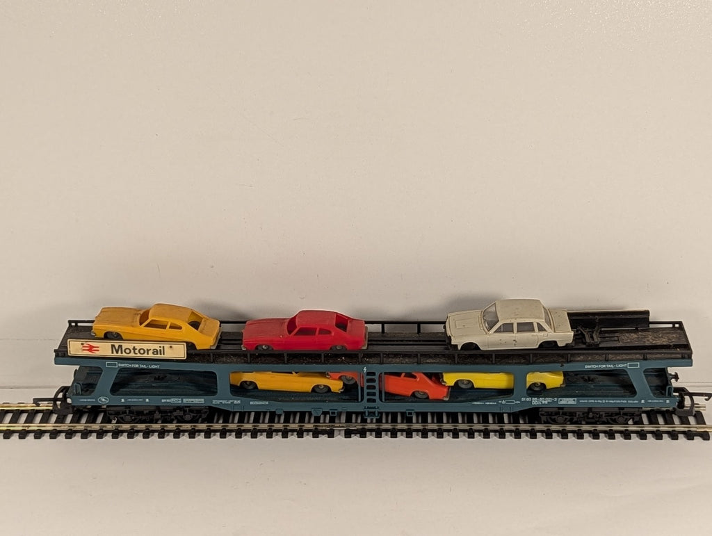 Lima OO Gauge Motorail Double Deck Car Transporter Car Transporter Wagon