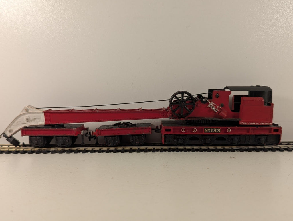 Hornby Dublo OO Gauge Breakdown Crane No. 133 Red 4620