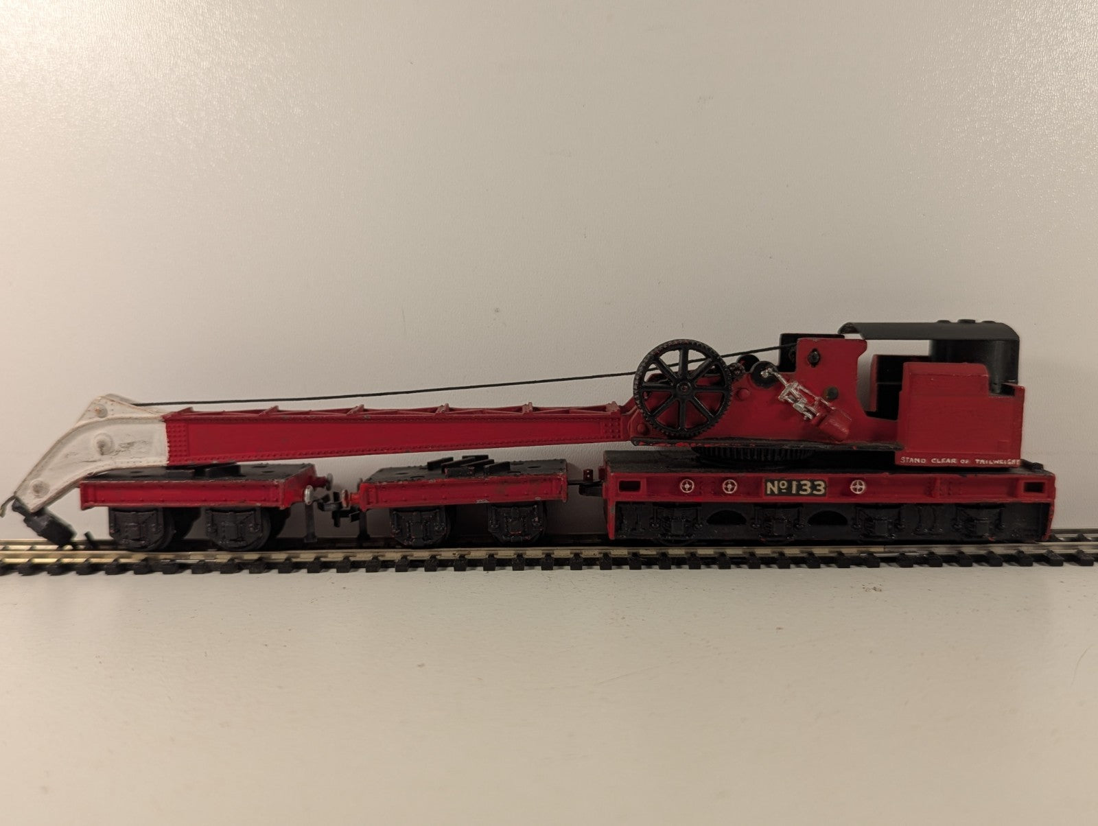 Hornby Dublo OO Gauge Breakdown Crane No. 133 Red 4620