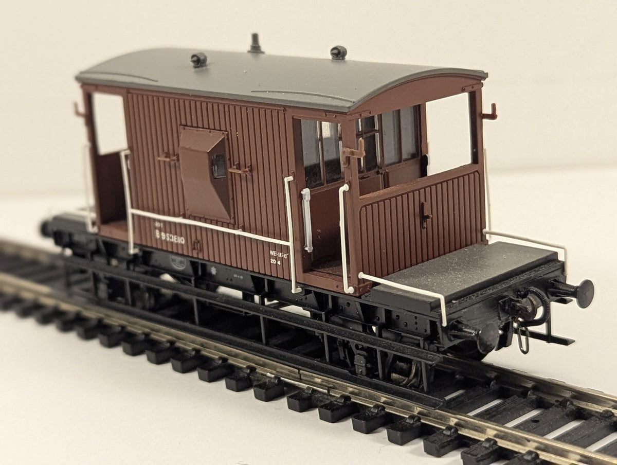 Bachmann OO Gauge BR 20 Ton Goods Brake Van B953810 BR Bauxite