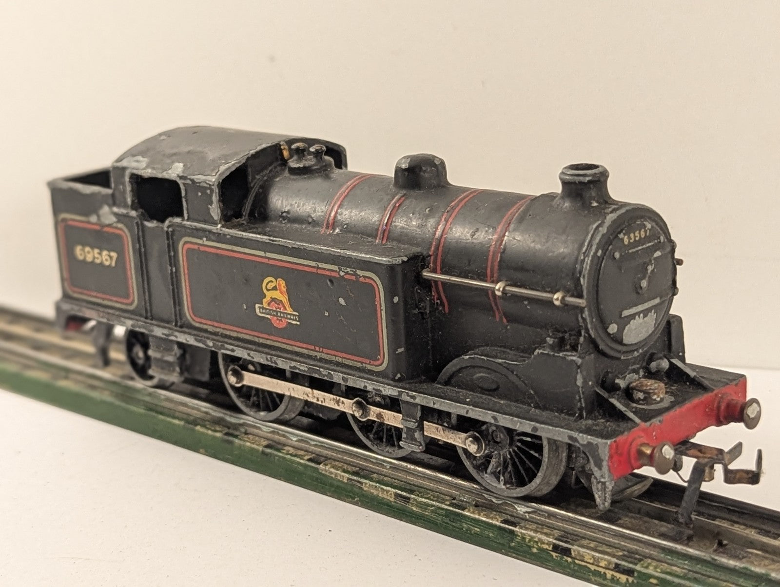 Hornby Dublo EDL17 OO Gauge BR Black Class N2 0-6-2T Locomotive 69567 - Spares
