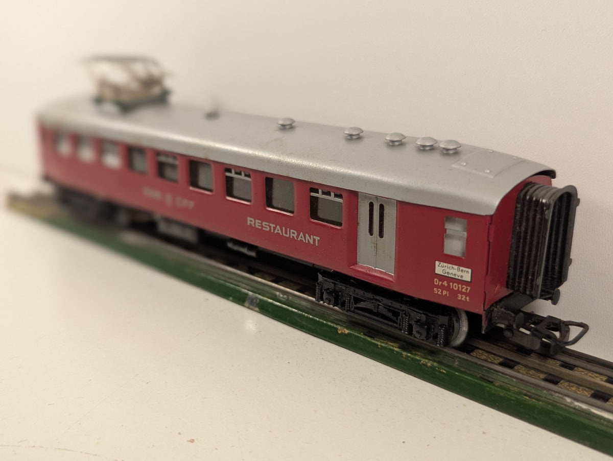 Märklin 4035 HO Gauge SBB Restaurant Coach – Working Lights