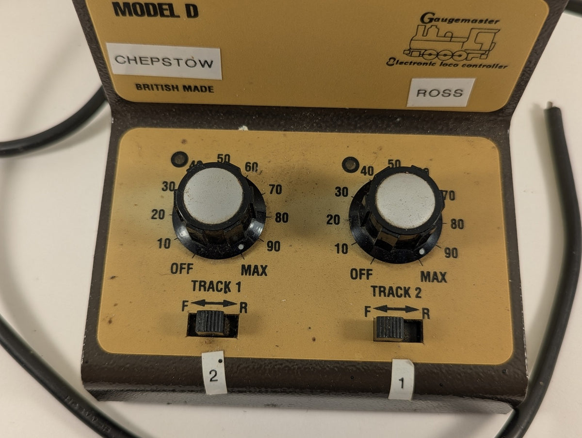 Gaugemaster Model D Electronic Loco Controller Twin Controller