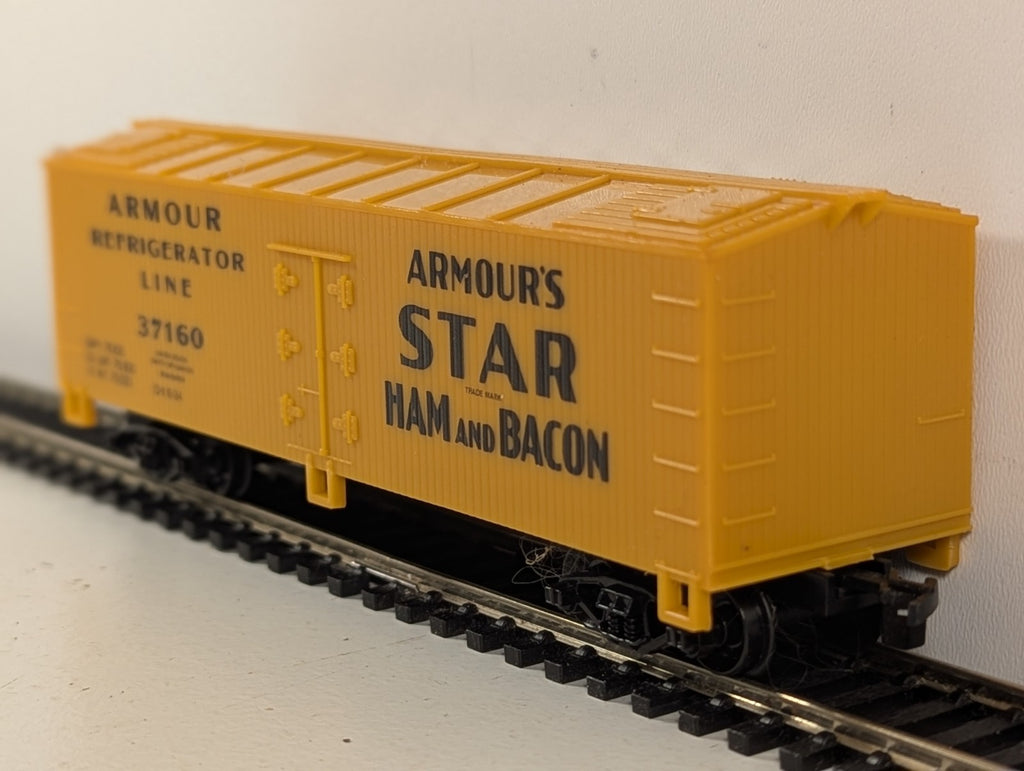 Industrial Rail HO Scale Armour Refrigerator Line Refrigerator Car 3716