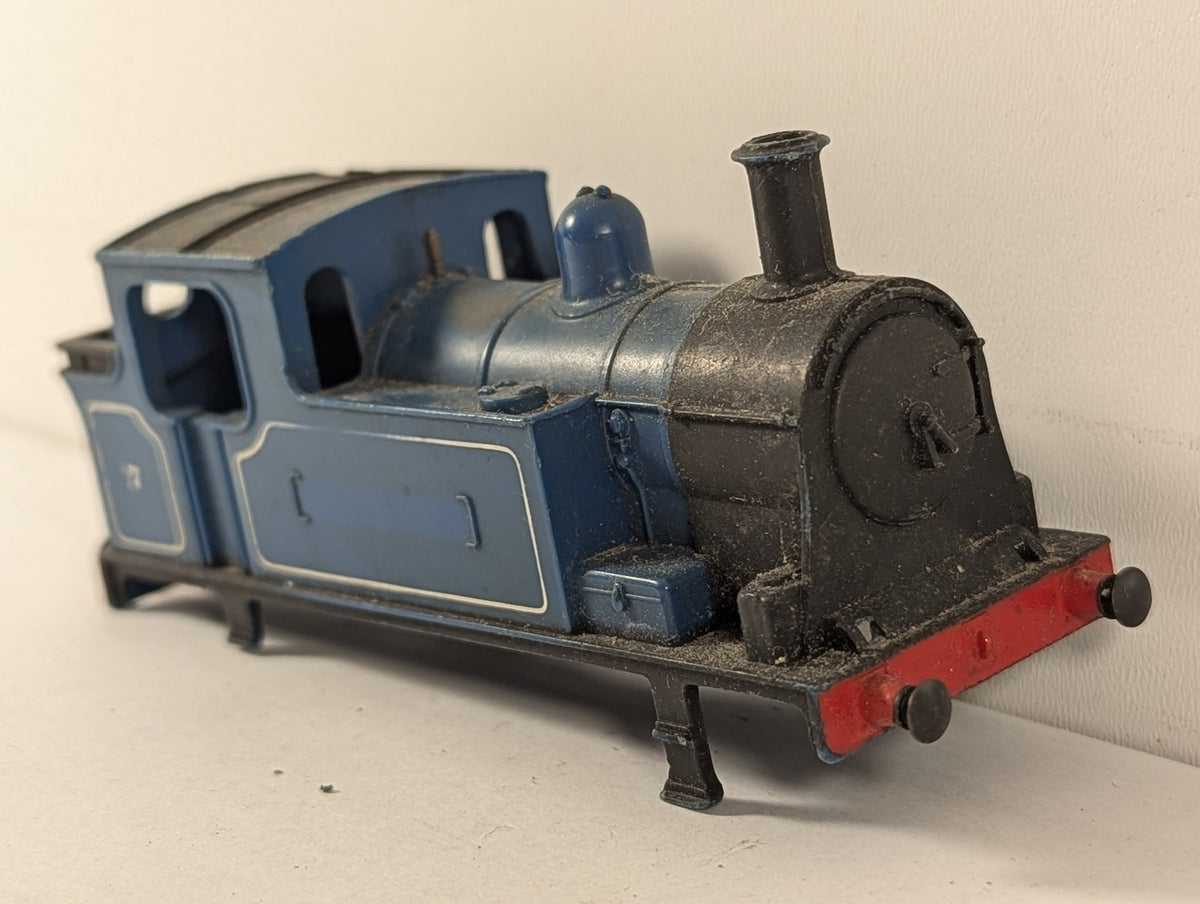 Tri-ang OO Gauge Nelly 0-4-0 Tank Locomotive Body 7 Blue R.355 Spares or Repair