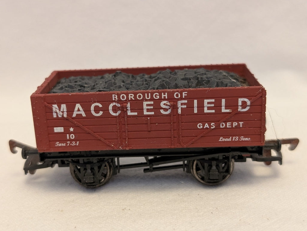 Dapol OO Gauge 7 Plank Wagon Borough of Macclesfield Gas Dept Goods