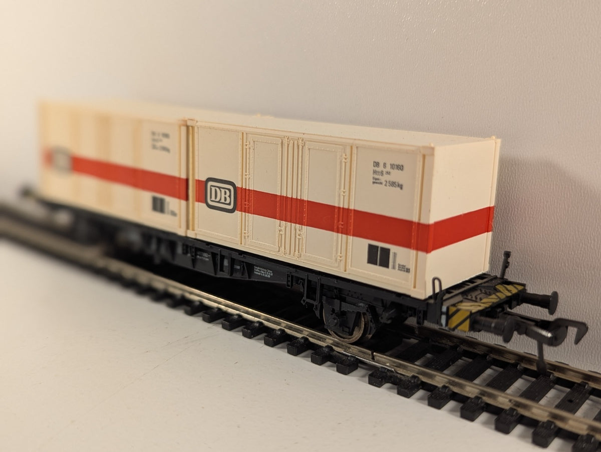 Fleischmann 5232 HO Gauge Deutsche Bahn Container Wagon