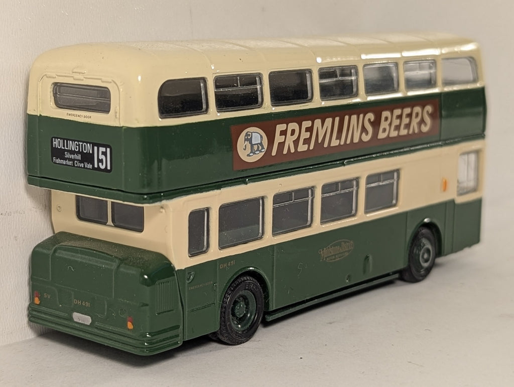 Exclusive First Editions 1:76 Scale Leyland Atlantean Die-cast Model Bus DH 491