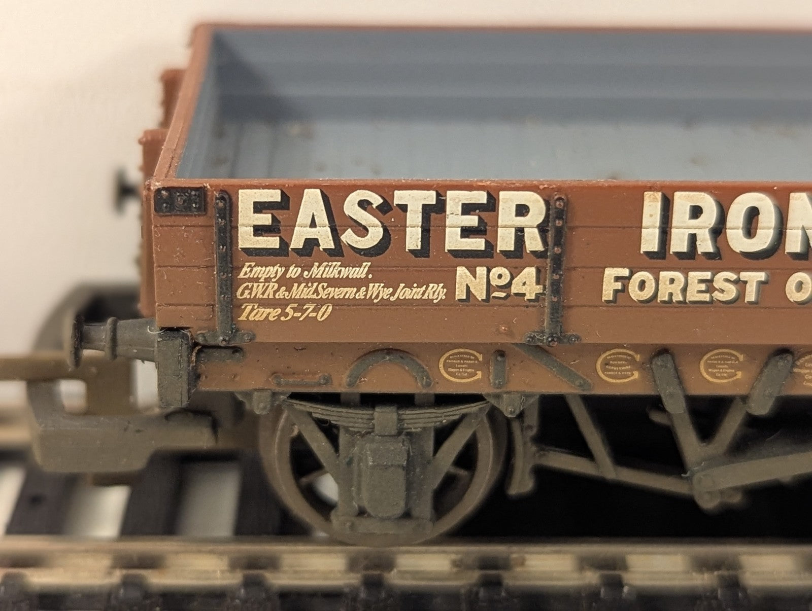 Bachmann OO Gauge 5 Plank Wagon Easter Iron Mines Open Wagon 4