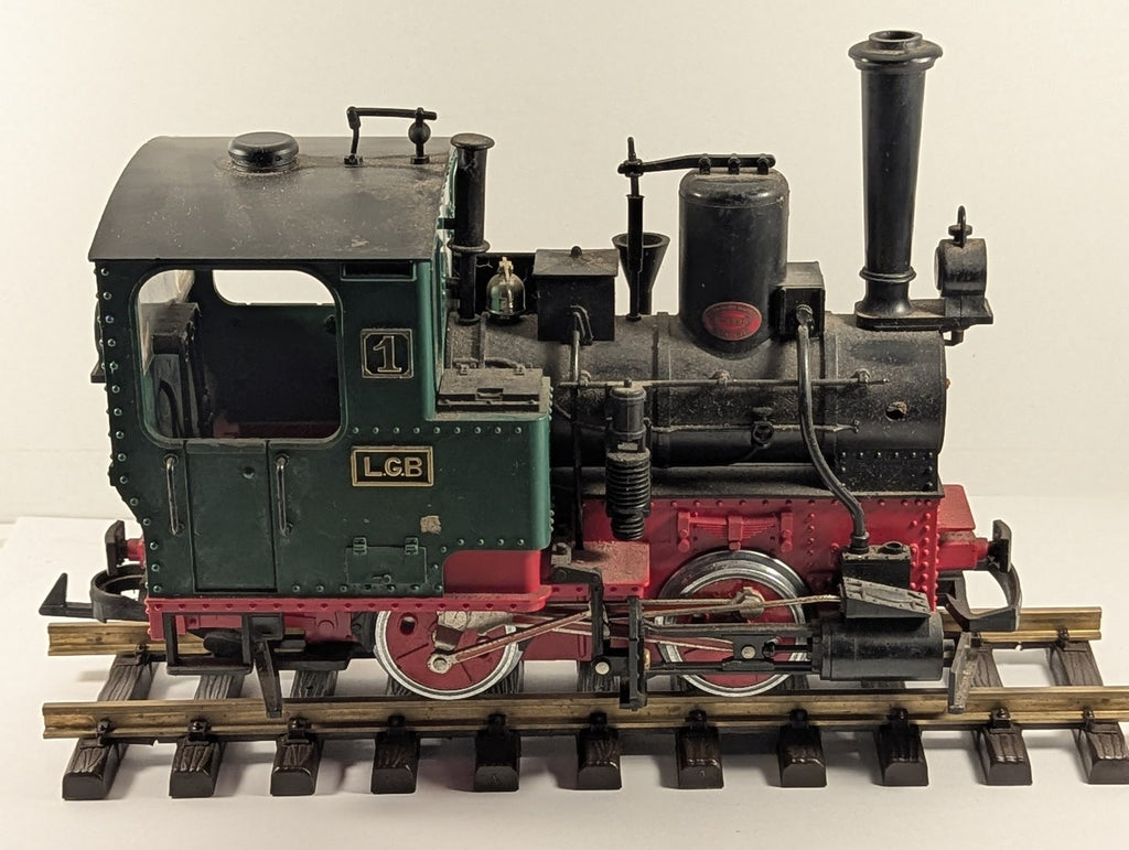 LGB G Gauge Stainz 0-4-0T Steam Locomotive 1 Green / Red 2010