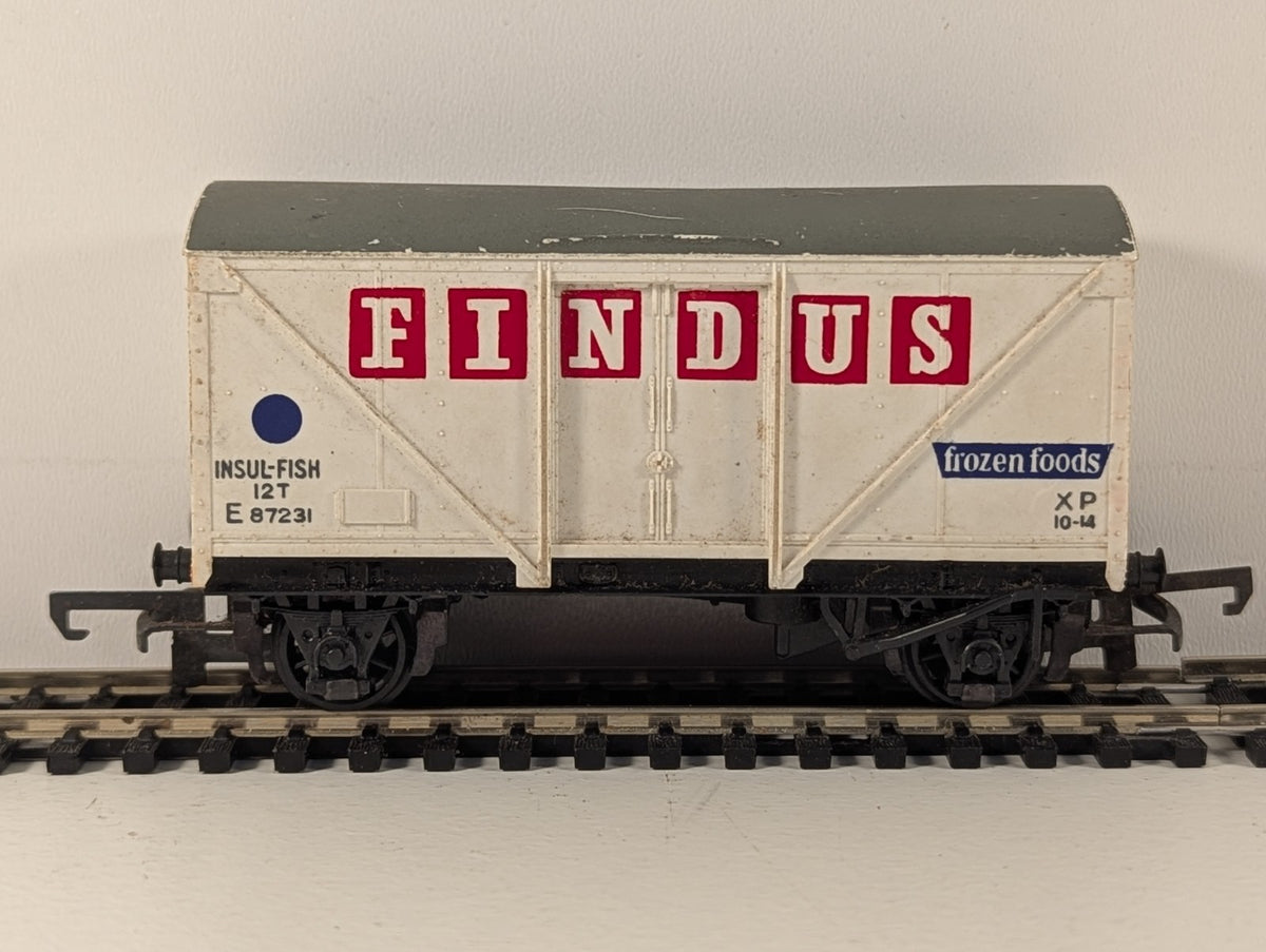 Wrenn W4300P OO Gauge Blue Spot Fish Van Wagon