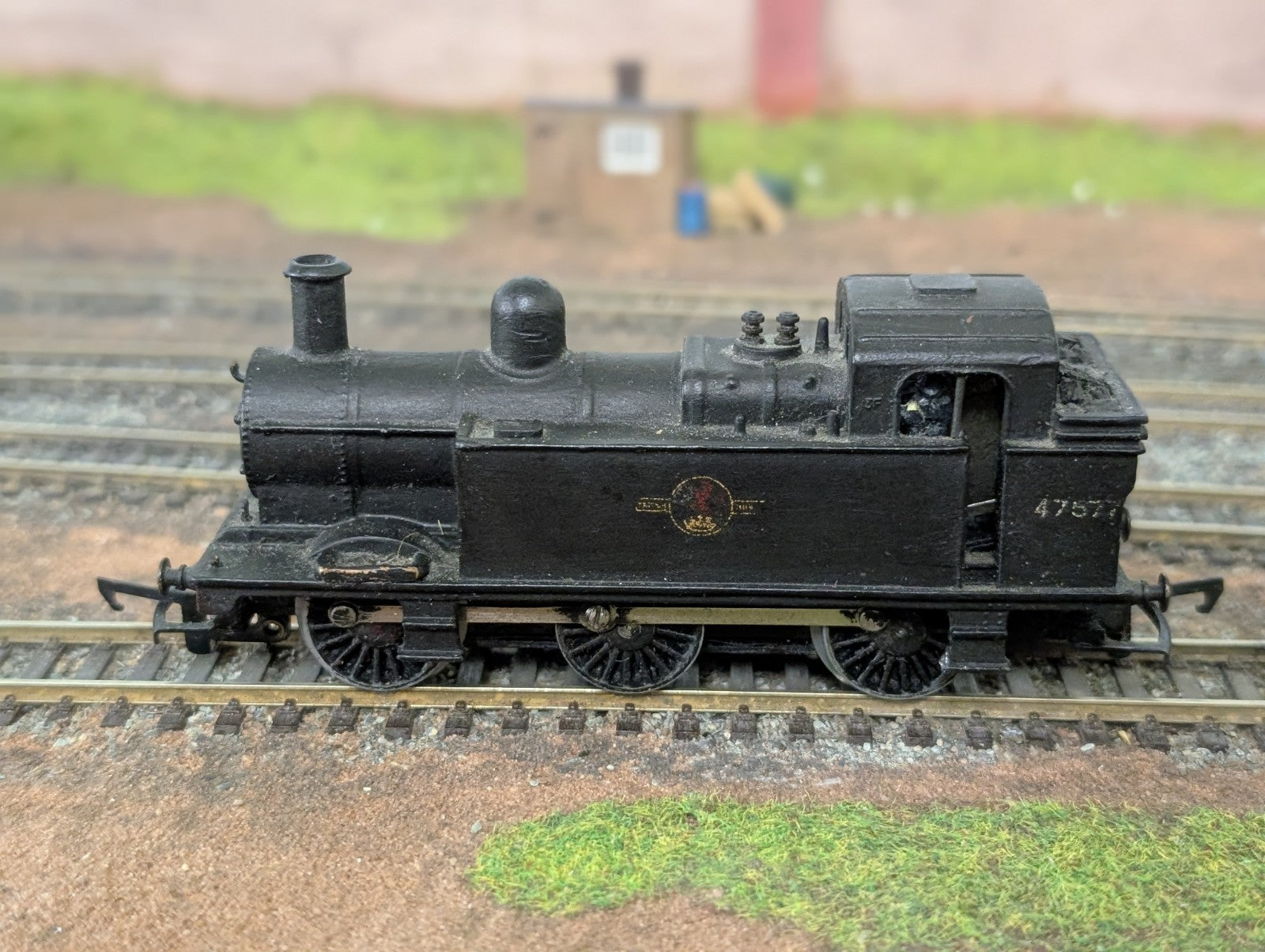 Triang Weathered BR 0-6-0 Class 3F Jinty Renumbered