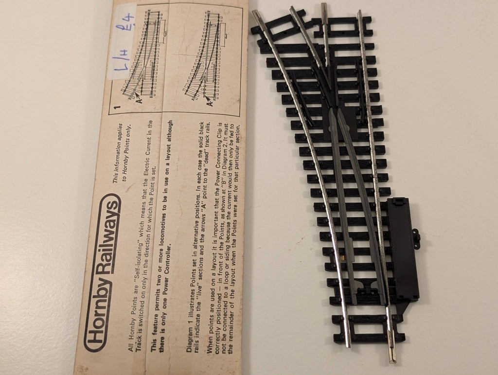 Hornby R613 Left-Hand Steel Point – OO Gauge