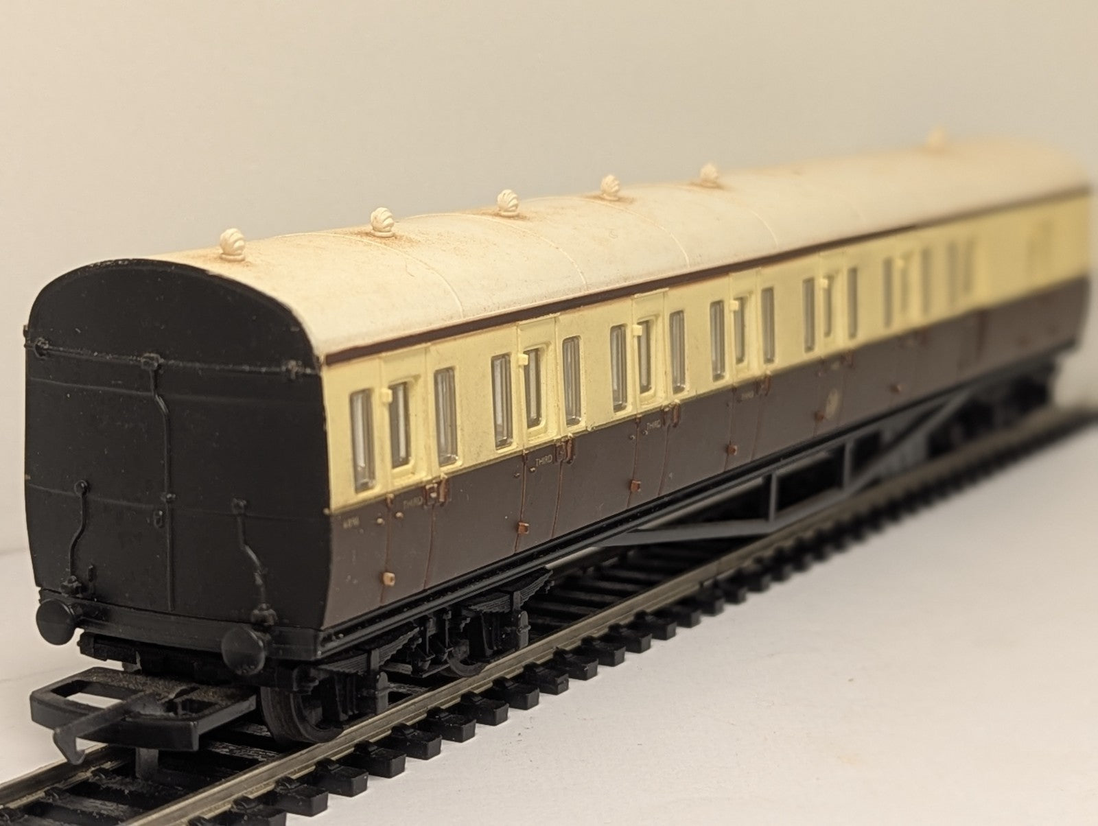 Airfix GWR Suburban B Cornish Riviera Baggage Coach OO Gauge
