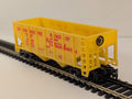 HO Gauge 2-Bay Offset Side Hopper Wagon 32100 Union Pacific Yellow