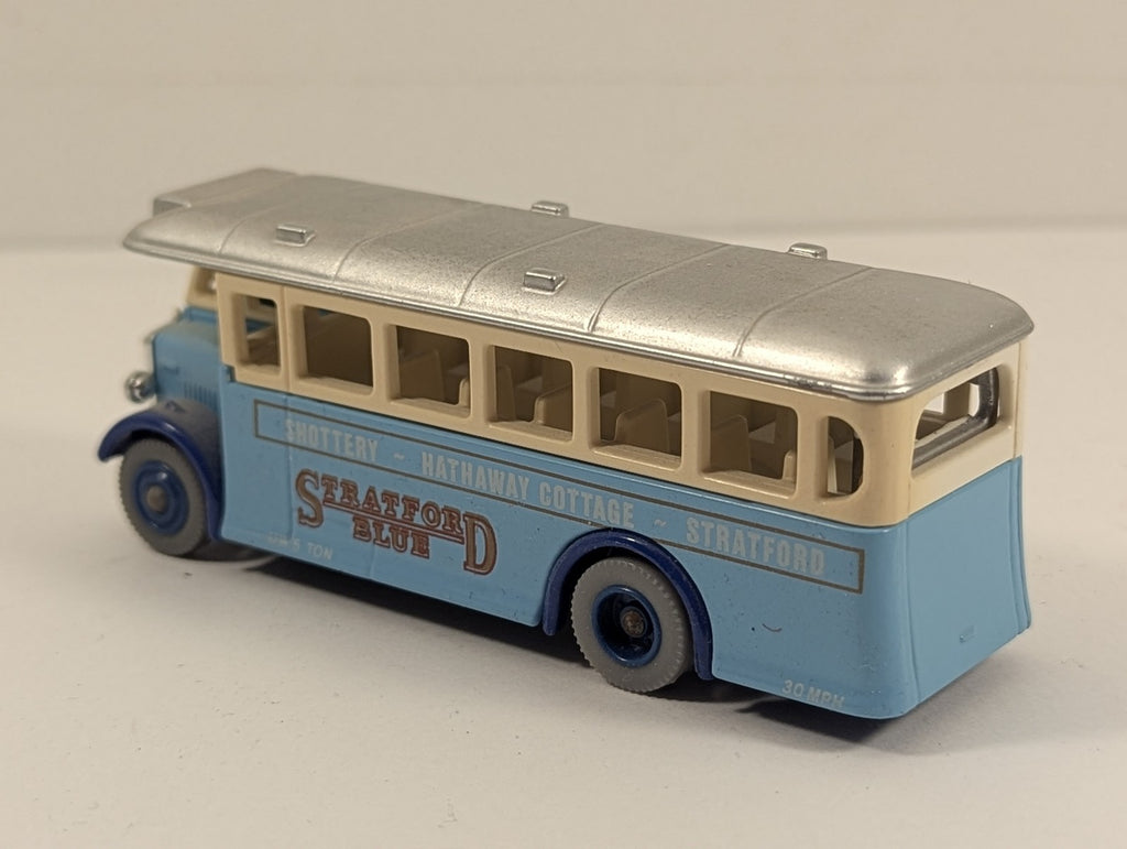 Lledo Bedford Single Deck Bus Die-cast Bus Stratford Blue DG17