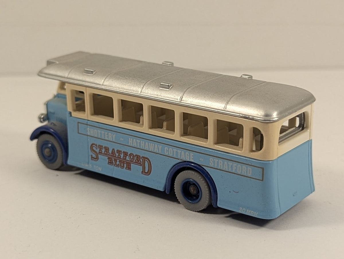 Lledo Bedford Single Deck Bus Die-cast Bus Stratford Blue DG17