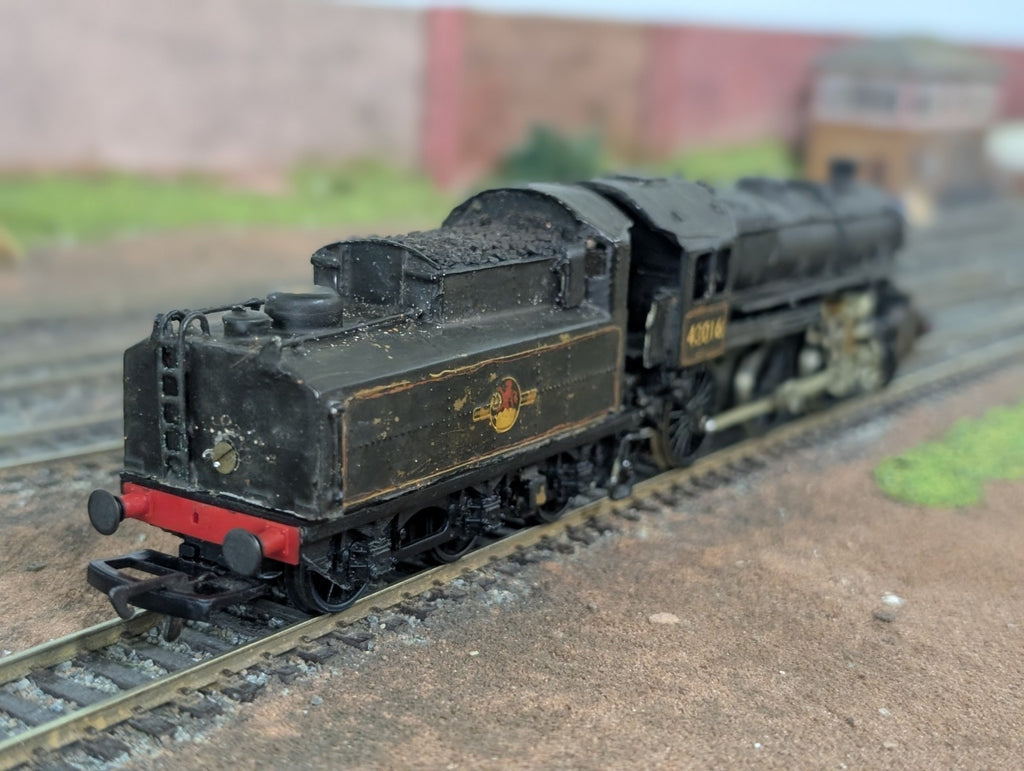 Kitbuilt OO Gauge BR Standard Class 4MT No. 43016 in BR Black