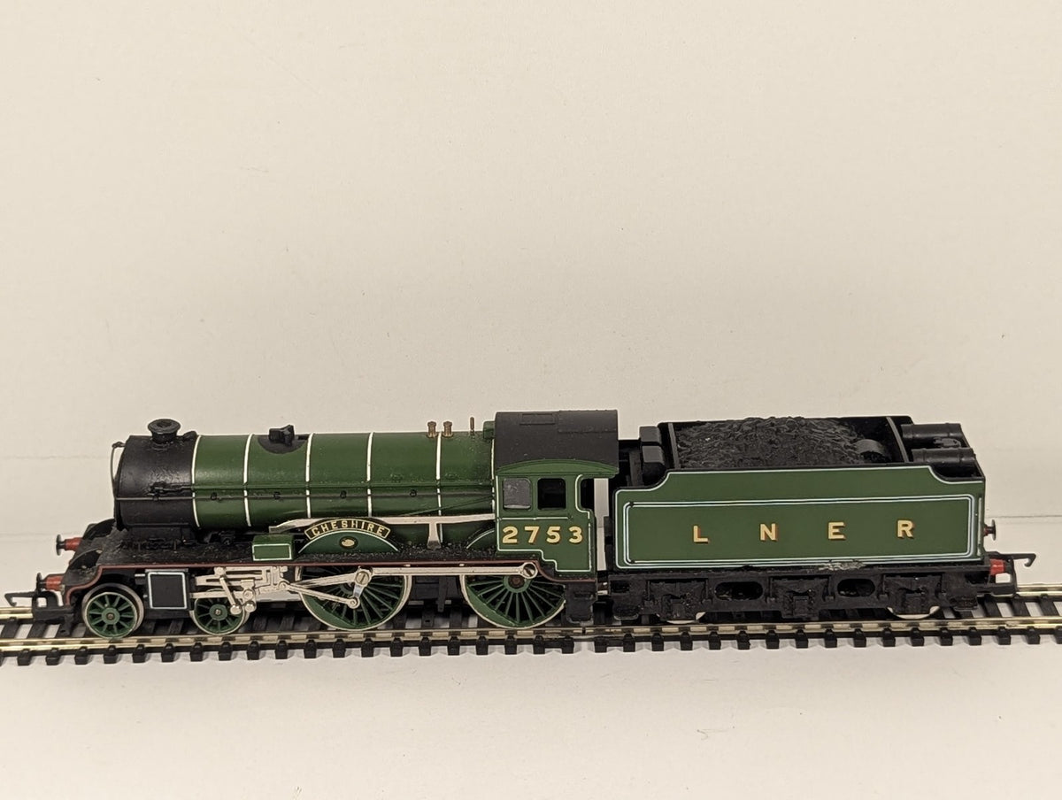 Hornby OO Gauge Class D49 'Cheshire' Steam Locomotive 2753 LNER Apple Green R378