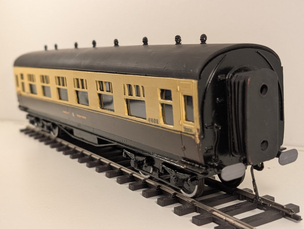 Leeds Company O Gauge Kitbuilt Great Western Chocolate & Cream 3rd Coach 4589