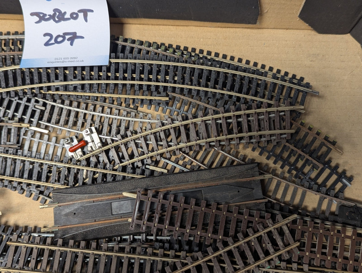 Hornby OO Gauge Job Lot of Model Railway Track - Needs Cleaning
