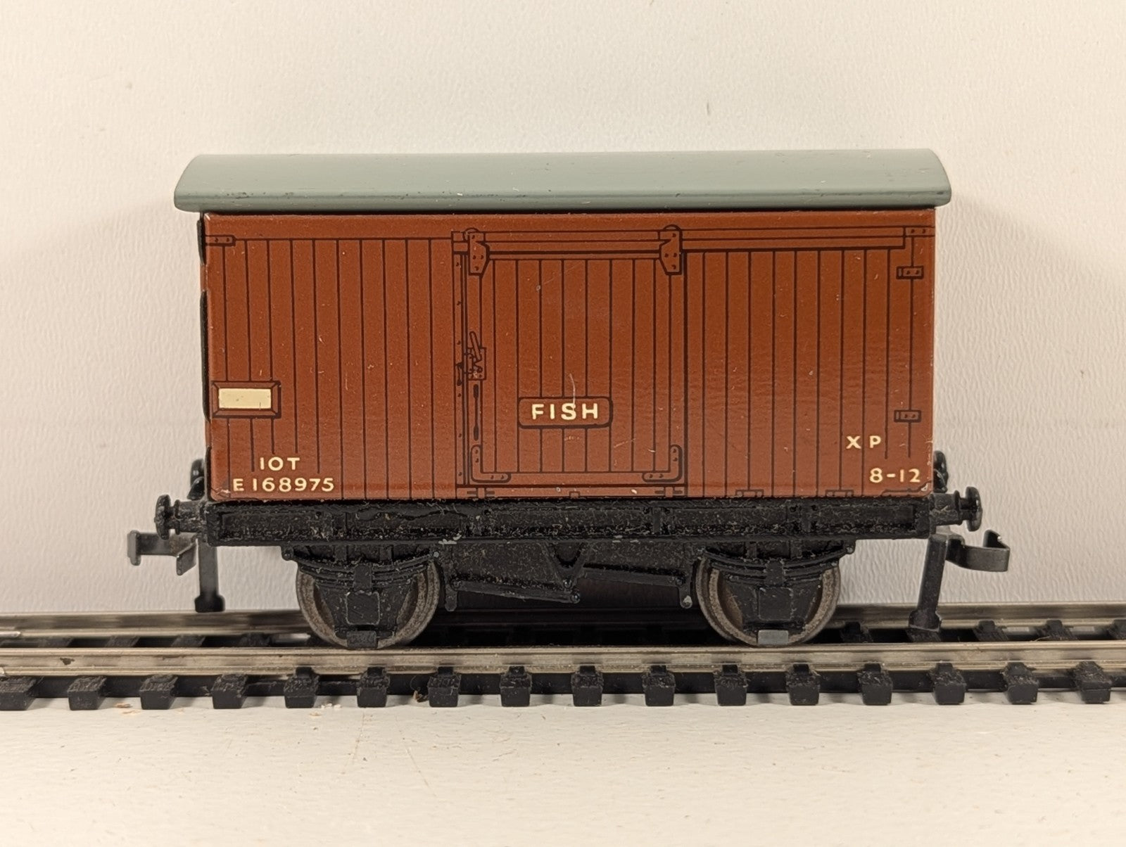 Hornby Dublo 32035 OO Gauge D1 BR Brown Fish Van - Boxed
