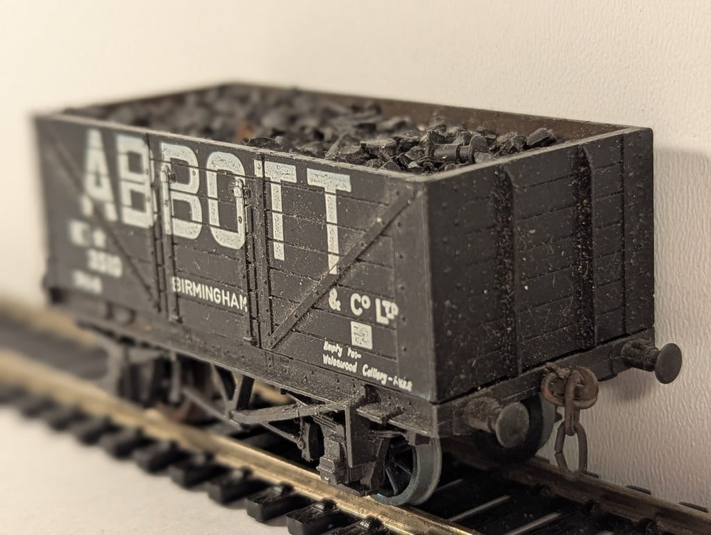 British Trix OO Gauge 7-Plank Coal Wagon Goods Wagon 3510