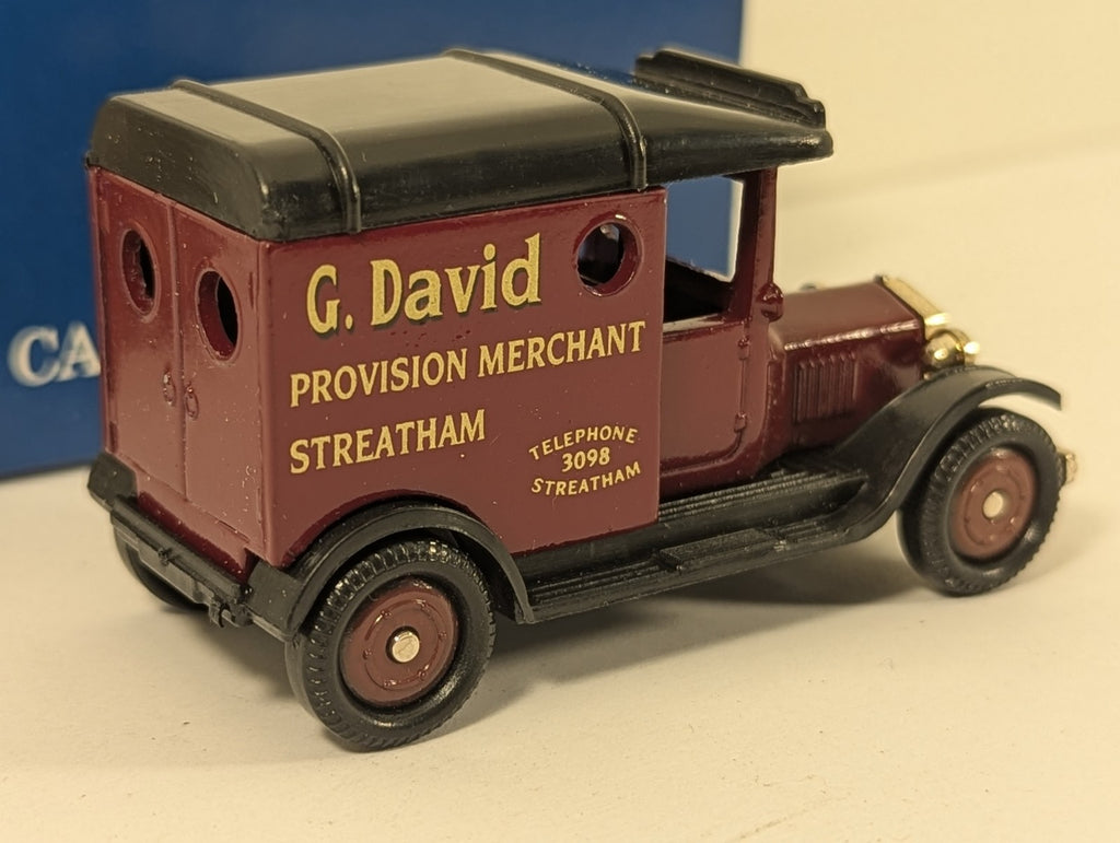 Corgi Cameo Collection Ford Model T Van G. David Provision Merchant