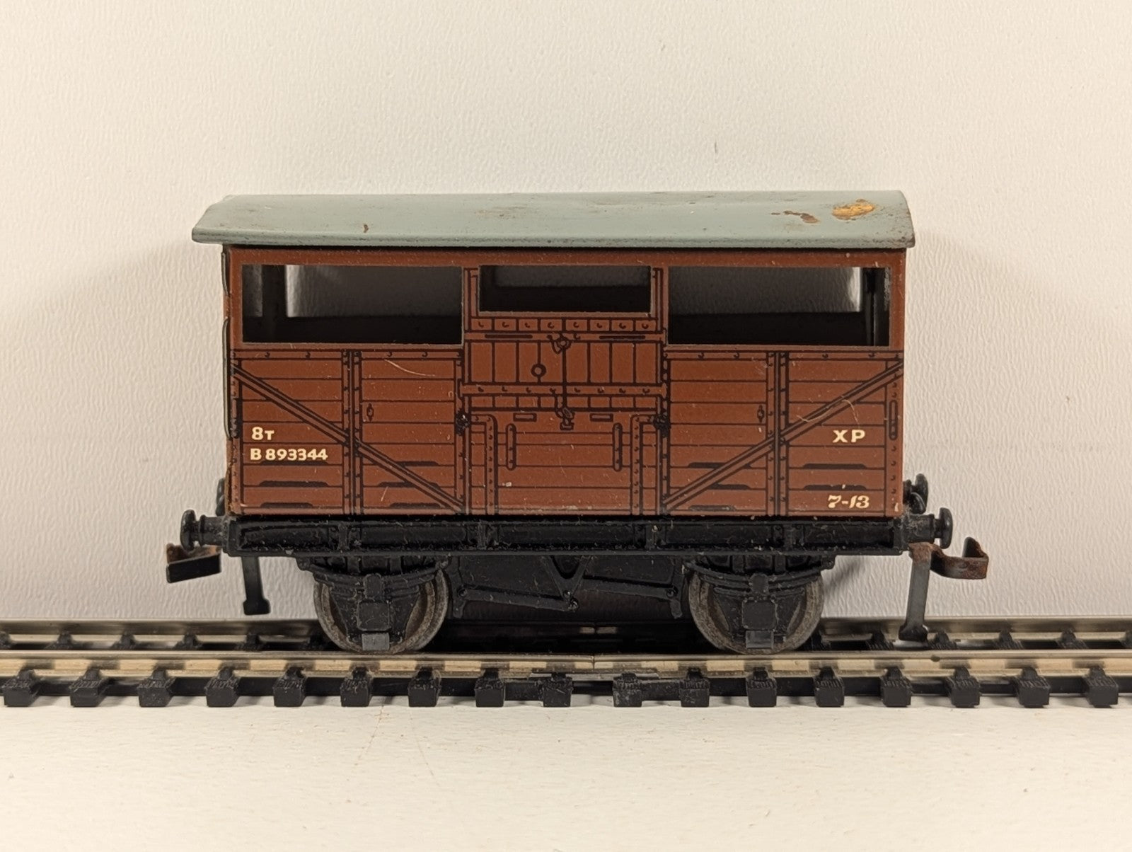 Hornby Dublo 32020 OO Gauge BR Brown D1 Cattle Truck - Boxed