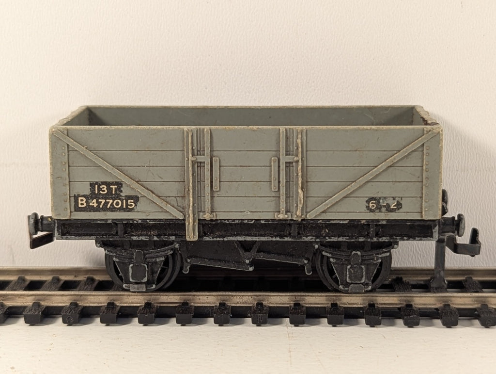 Hornby Dublo BR 13 Ton 5 Plank Coal Wagon Grey OO Gauge
