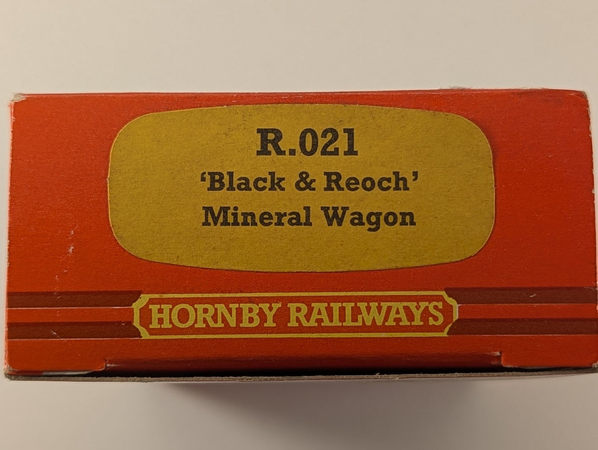 Hornby R.021 OO Gauge “Black & Reoch” Mineral Wagon