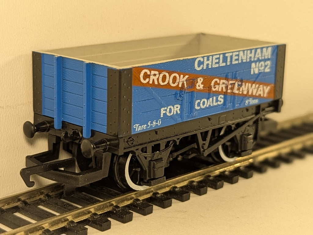 Hornby OO Gauge Crook & Greenway Cheltenham No. 2 Coal Wagon Goods Wagon