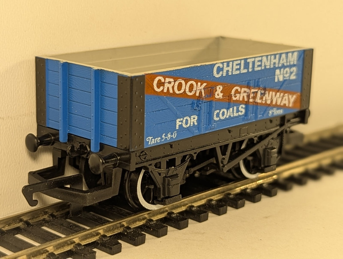 Hornby OO Gauge Crook & Greenway Cheltenham No. 2 Coal Wagon Goods Wagon