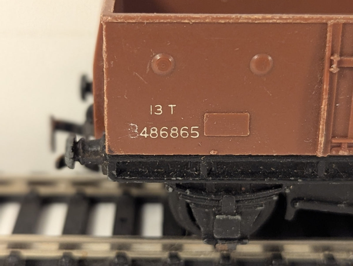 Hornby Dublo OO Gauge 13 Ton Open Wagon B486865 BR Bauxite 4635