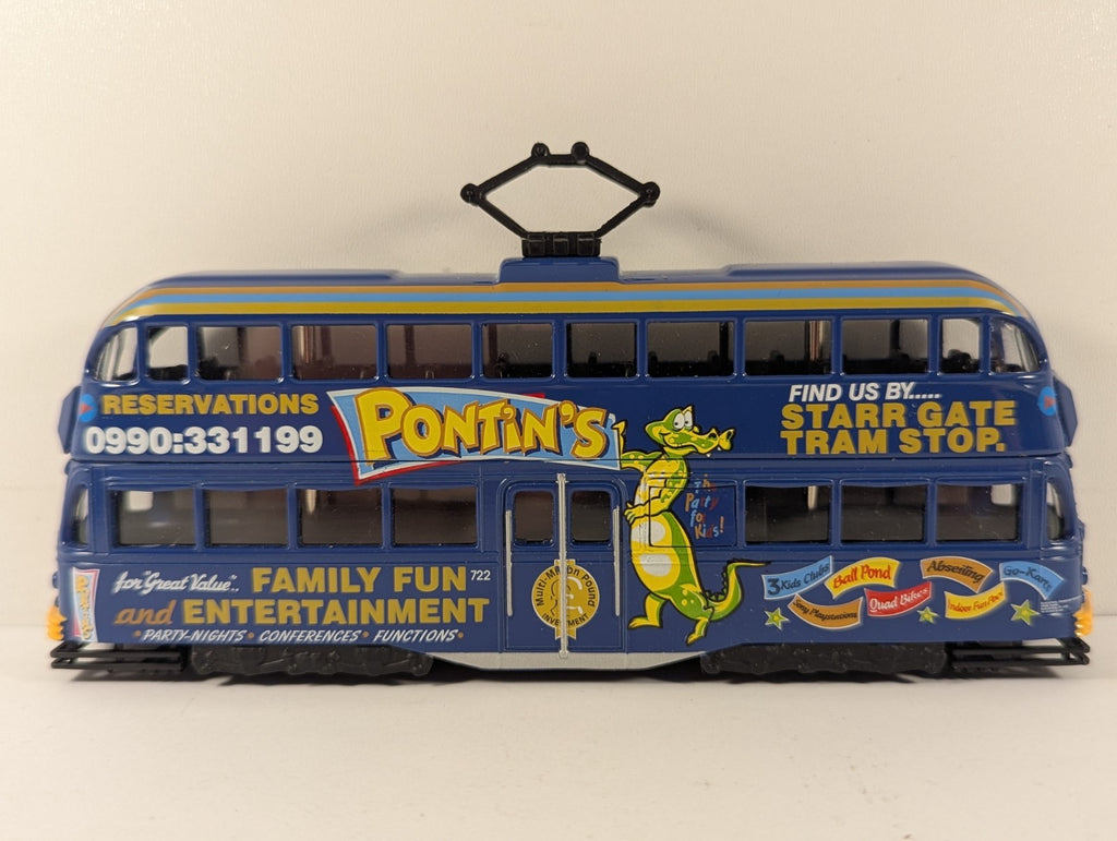Corgi 1:76 Blackpool Balloon Tram 722 Pontin's 43512