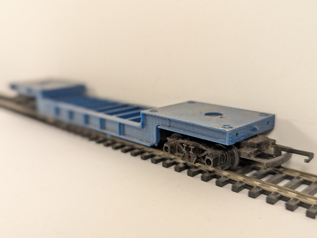 Tri-ang OO Gauge Dropframe Bogie Wagon Goods Wagon TR2371 Blue R113