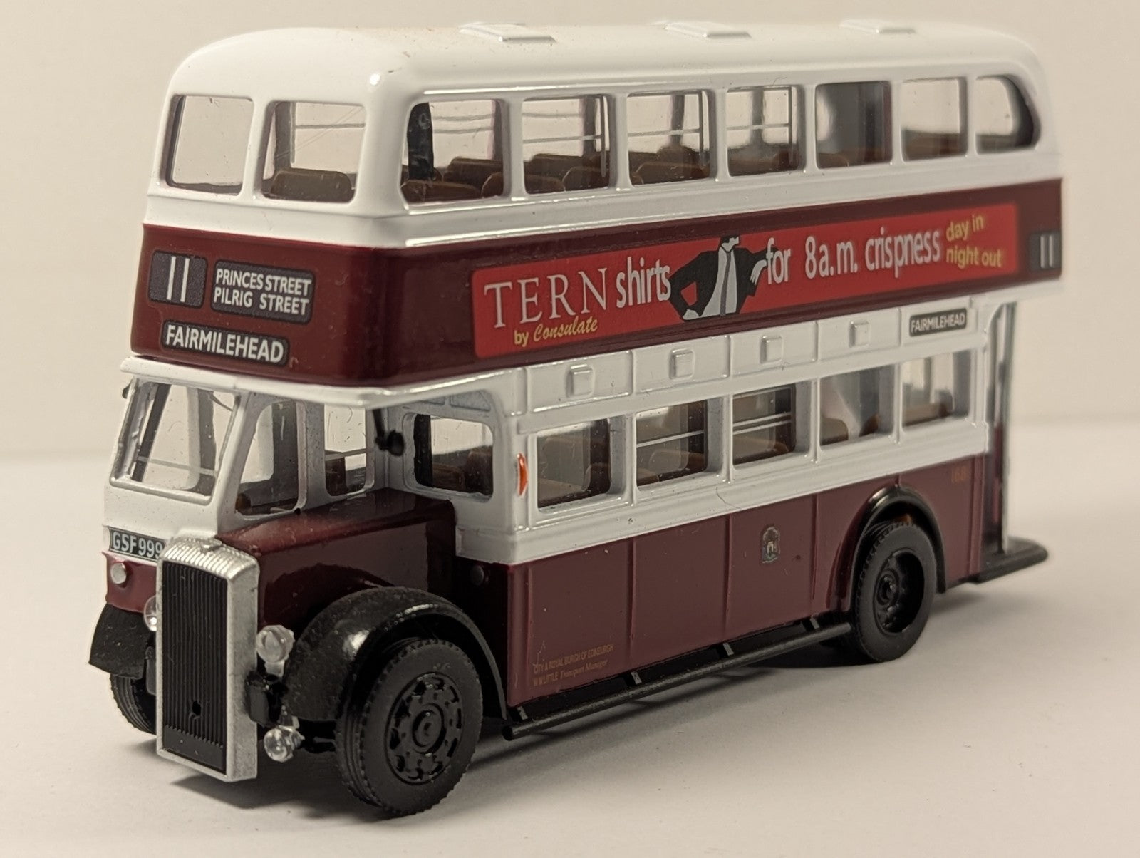 Forward Models Daimler CVD6 Edinburgh Corporation Bus GSF999
