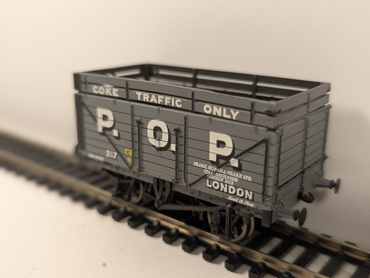 Bachmann 37-180A OO Gauge P.O.P 7 Plank Coke Wagon