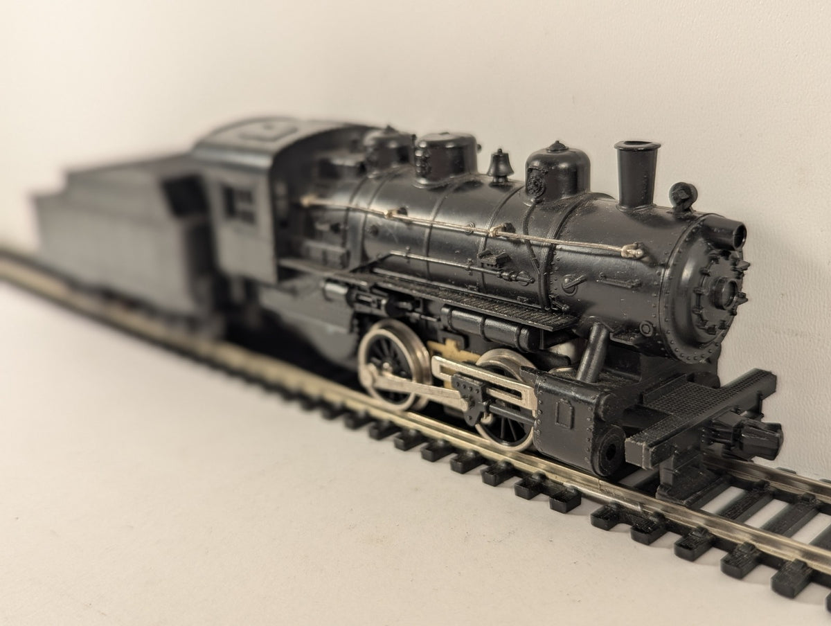 Rivarossi HO Gauge U.S.A. 0-4-0 Tender Locomotive Steam Locomotive Plain Black