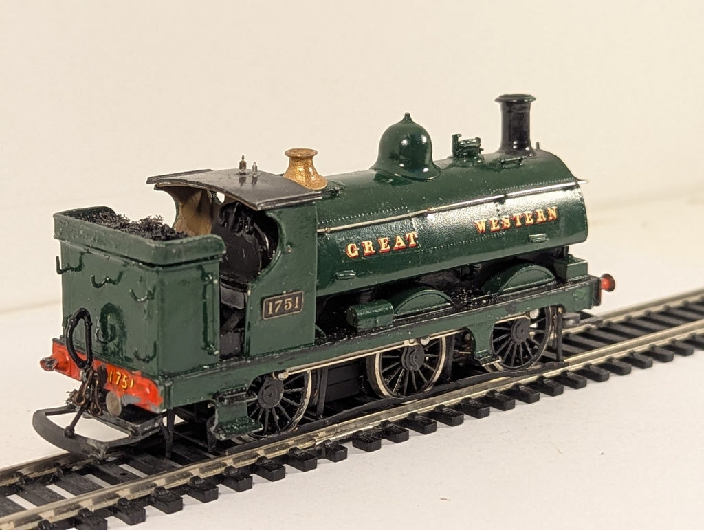 Willis Finecast Kitbuilt Class 850 Saddle Tank 1751 GWR Green - Boxed