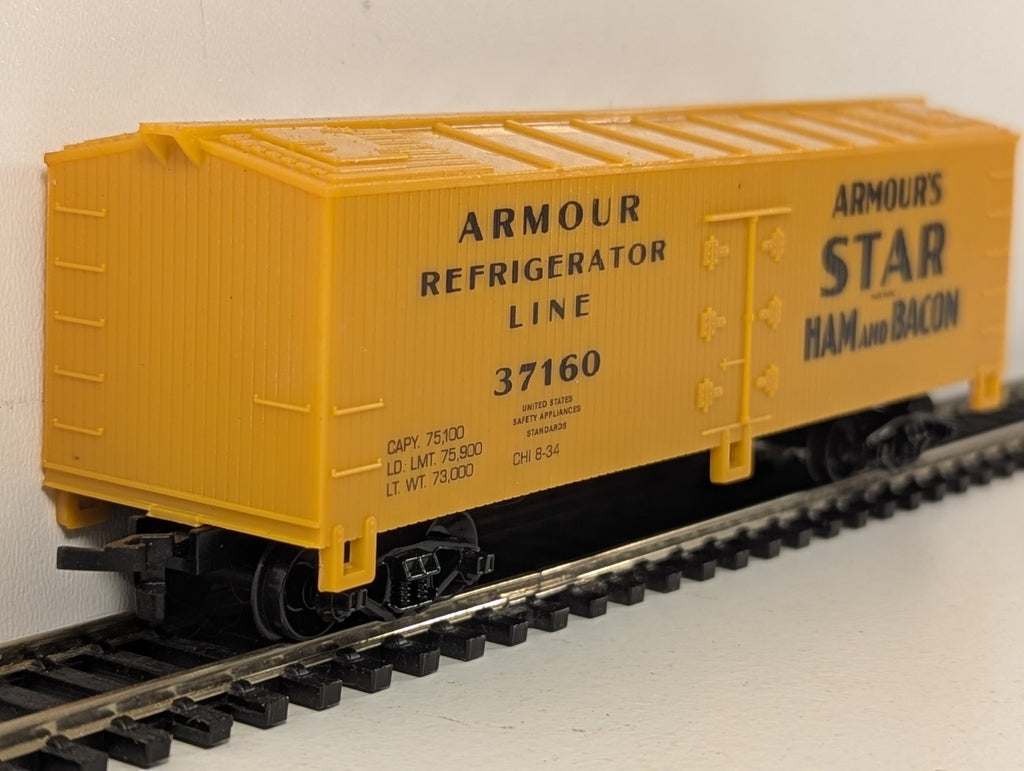 Industrial Rail HO Scale Armour Refrigerator Line Refrigerator Car 3716