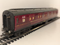 Tri-ang OO Gauge LMS Type Sleeping Car Passenger Coach 2510 BR Maroon
