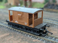 Hornby R218 20T Brake Van BR Bauxite B952698 OO Gauge